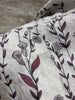Flowering Vine ~ Burgundy (sold by the half yard)