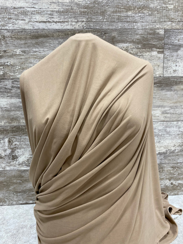 Powerbrush / DBP Khaki  Solid | Sold by half yard