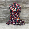 DBP - Abstract Floral Navy - Sold by half yard