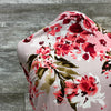 Rayon Knit Fabulous Floral on Blush l Sold by the half yard