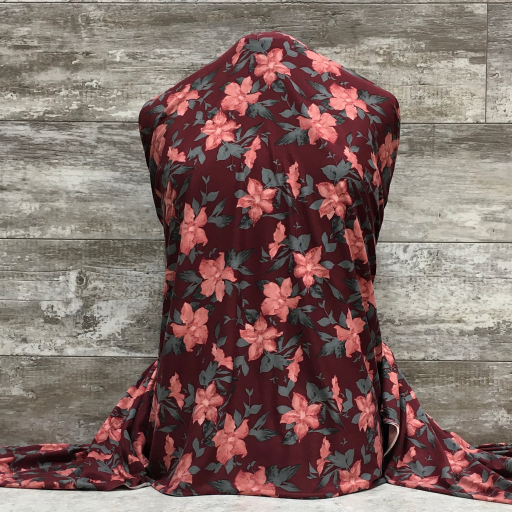 DBP - Cinnamon Rose Floral - Sold by half yard