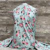 French Terry / Posies in a Pool | Sold by the half yard