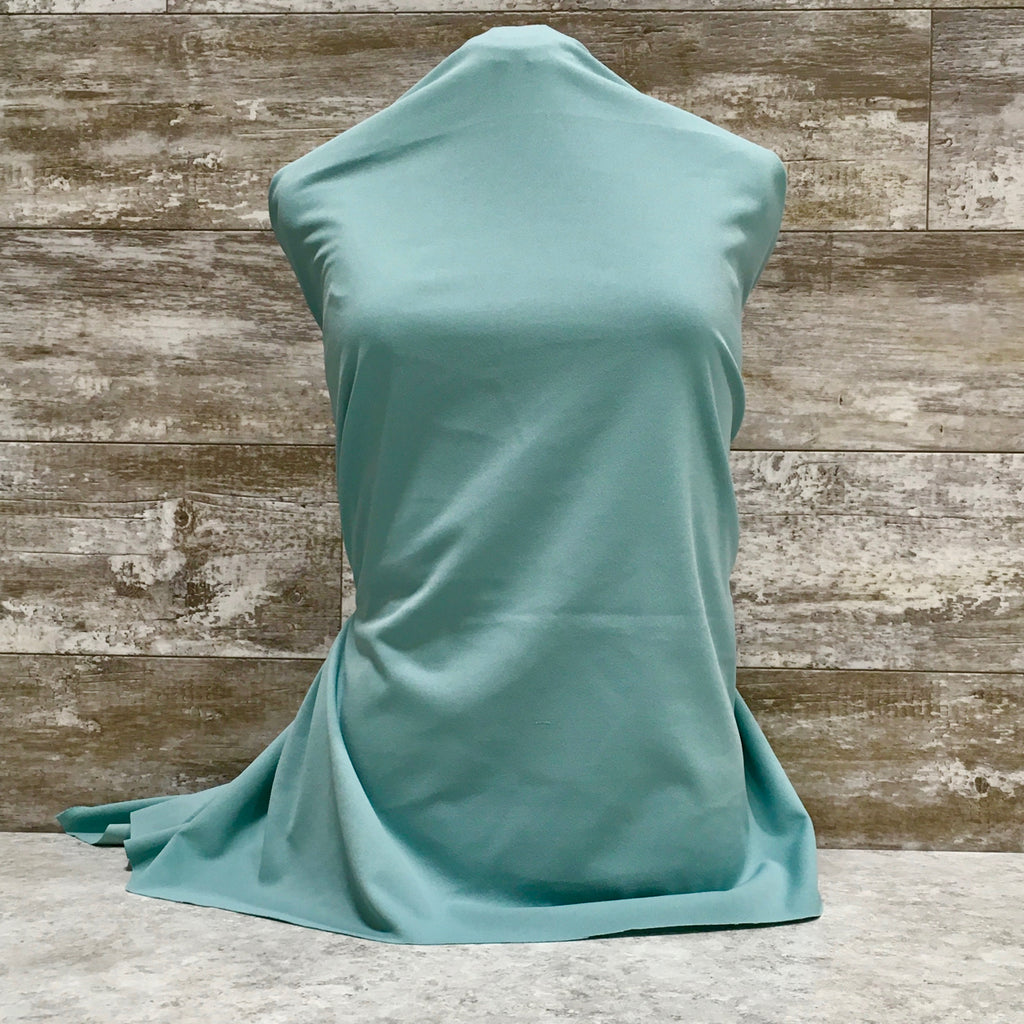 Techno Crepe / Aloe | Sold by the half yard