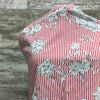 Red Bloom Poplin  - Sold by the half yard