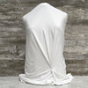 Bridal Bamboo Knit 01 Pure White | Sold by half yard