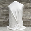 Bridal Bamboo Knit 01 Pure White | Sold by half yard