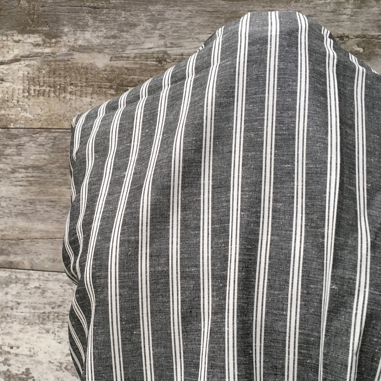 Boho Linen Stripe - Sold by the half yard
