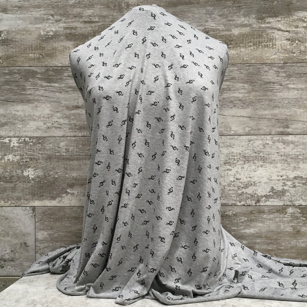 Rayon Knit / The Sound of Music l Sold by the half yard