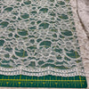 Bridal Lace Xanna 01 Pure White- Sold by the half yard