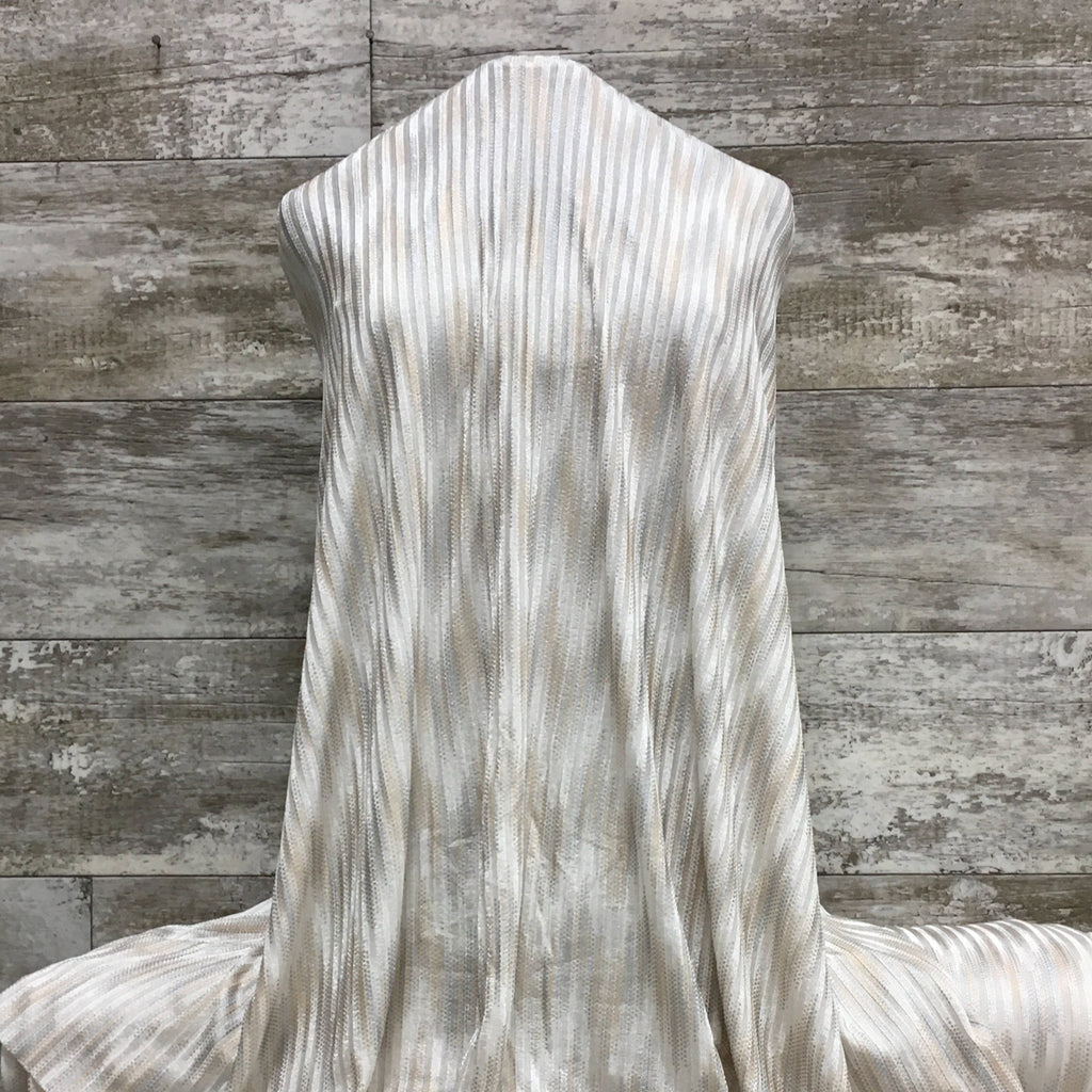 Champagne Wanderlust Sparkle Knit / Sold by the half yard