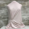 Bamboo / Jersey Dusty Pink Solid l Sold by the half yard