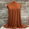 Bamboo / Jersey Terracotta Solid l Sold by the half yard