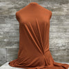Bamboo / Jersey Terracotta Solid l Sold by the half yard