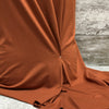 Bamboo / Jersey Terracotta Solid l Sold by the half yard