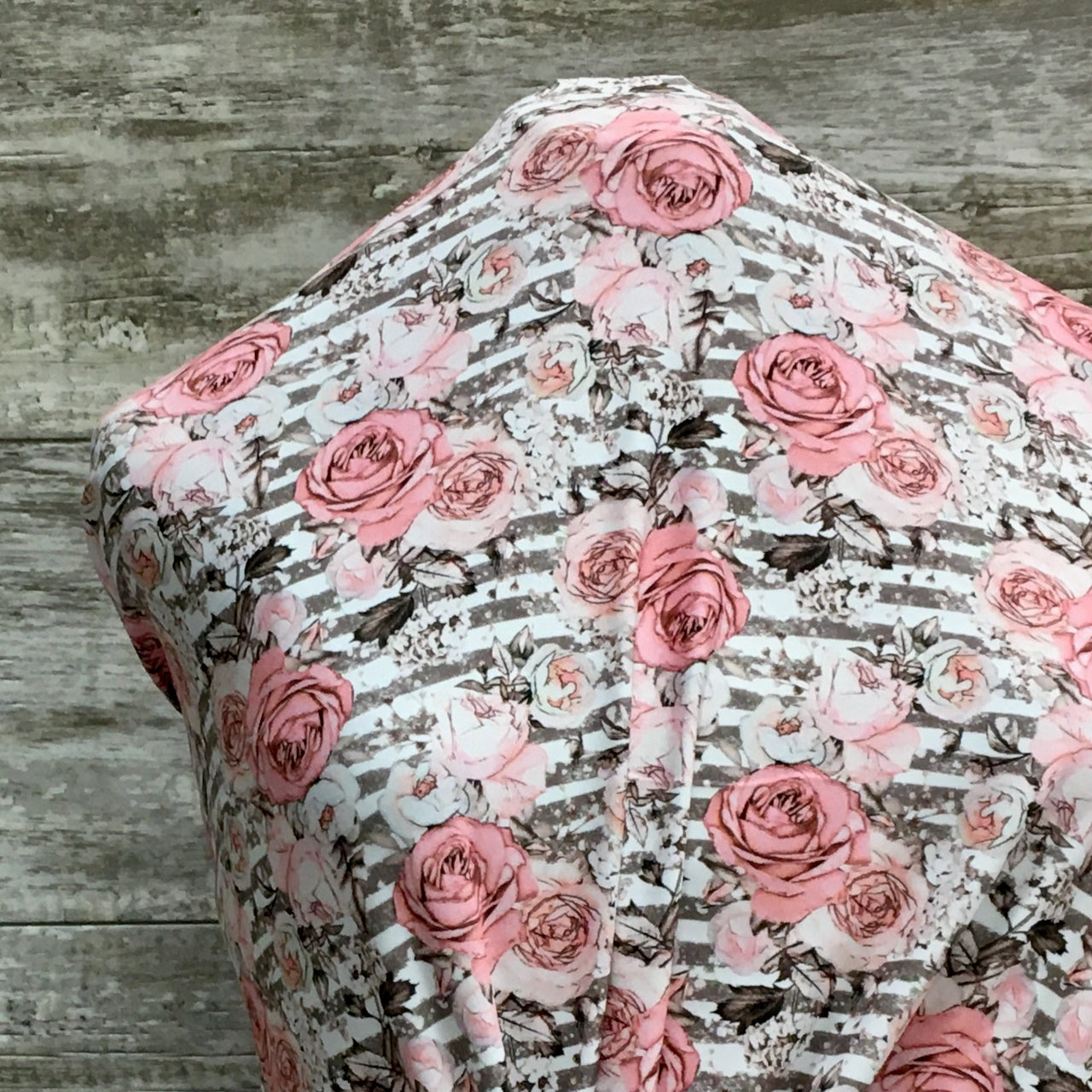 DBP / Stable Knit - London Roses - Sold by half yard