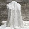 Bridal Lace Fused Satin / 03 Ivory | Sold by the half yard