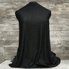 Denim Knit /  Black -sold by the half yard