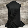 Denim Knit /  Black -sold by the half yard