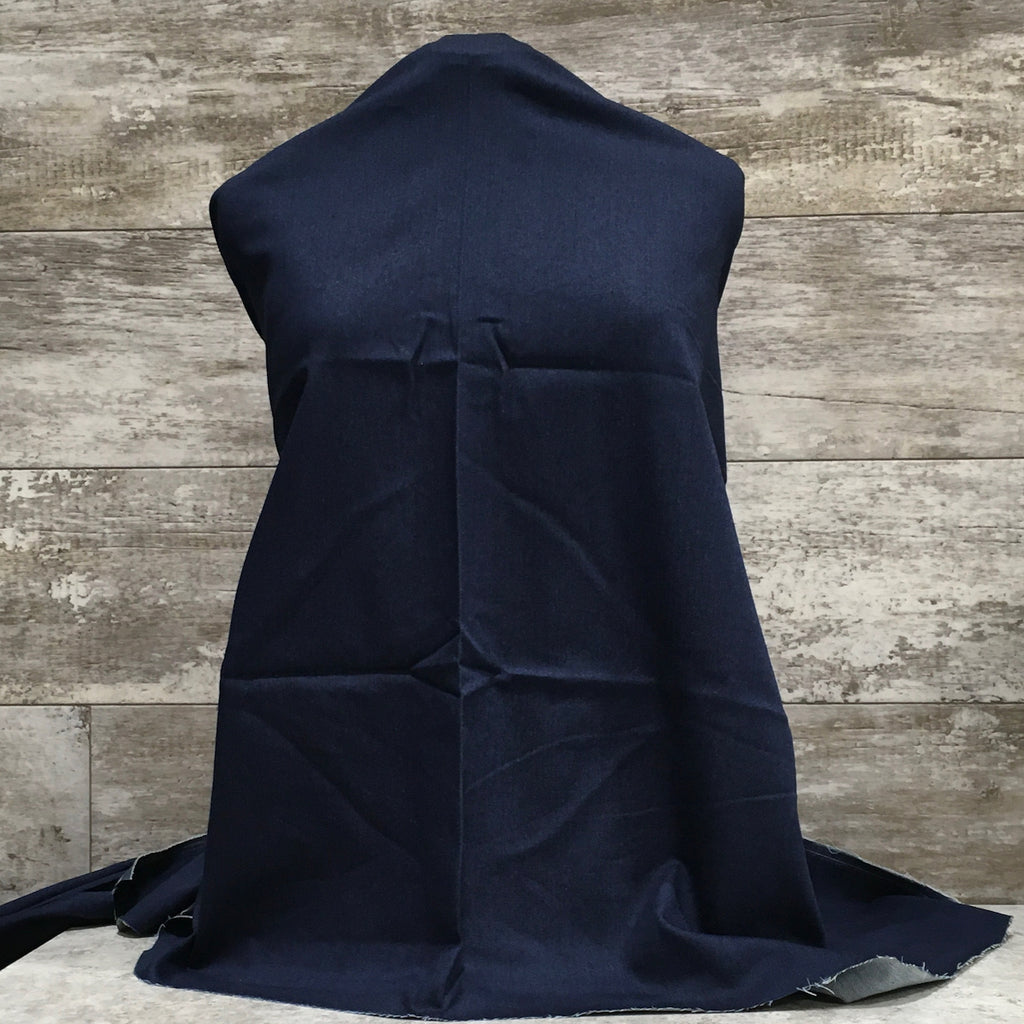 Terry Stretch Denim /  Blue -sold by the half yard