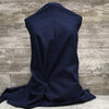 Roma Stretch Linen Denim /  Navy - sold by the half yard