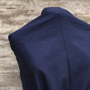Roma Stretch Linen Denim /  Navy - sold by the half yard