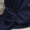 Roma Stretch Linen Denim /  Navy - sold by the half yard