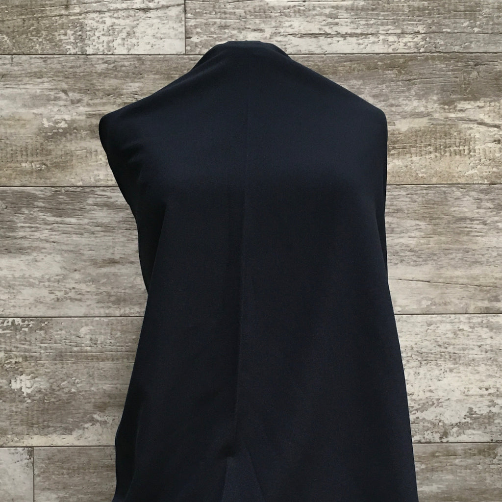 Stretch Gabardine / Navy | Sold by the half yard