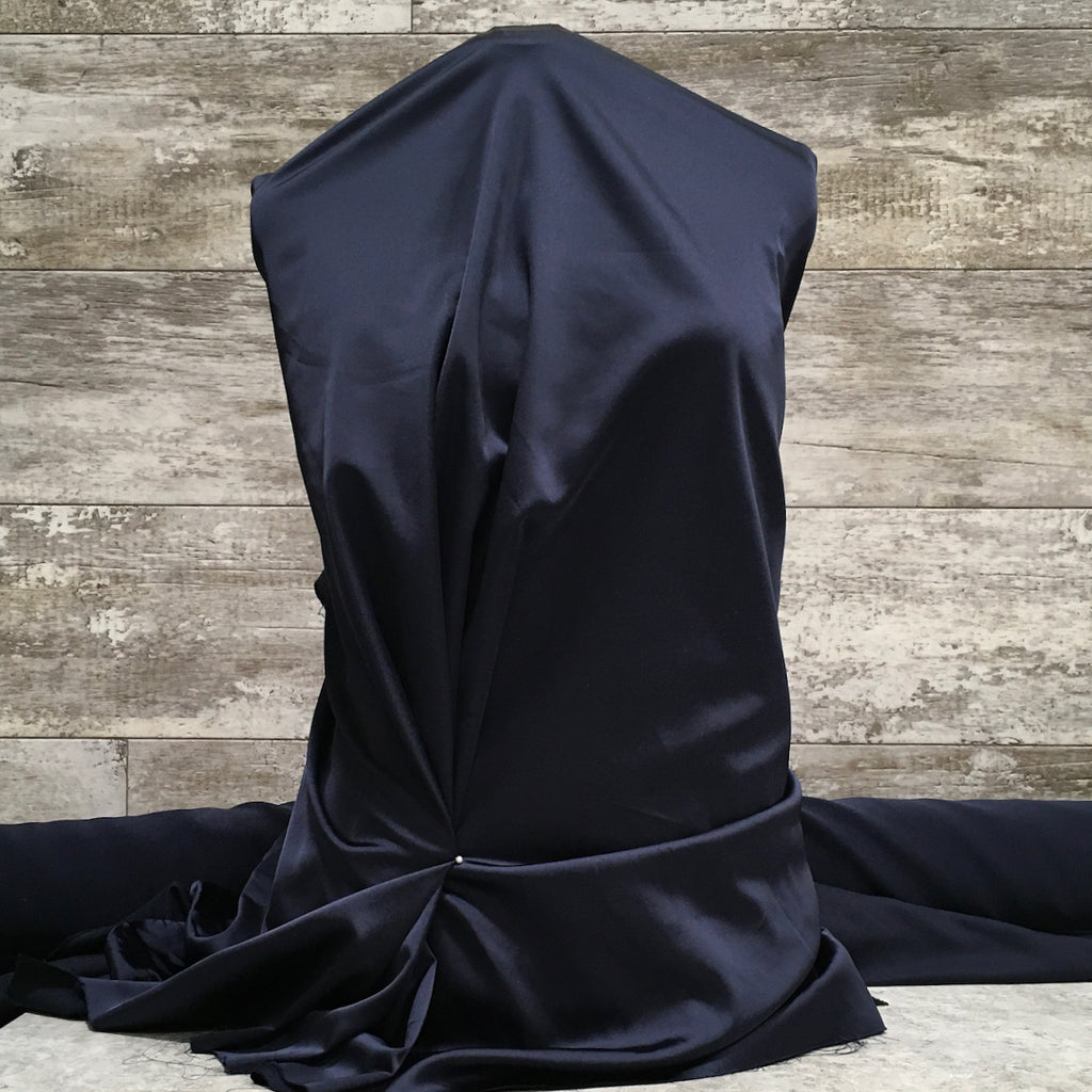 Miyuki Satin / Light Navy 69 | Sold by the half yard