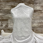 Bridal Lace French Rosette - Sold by the half yard