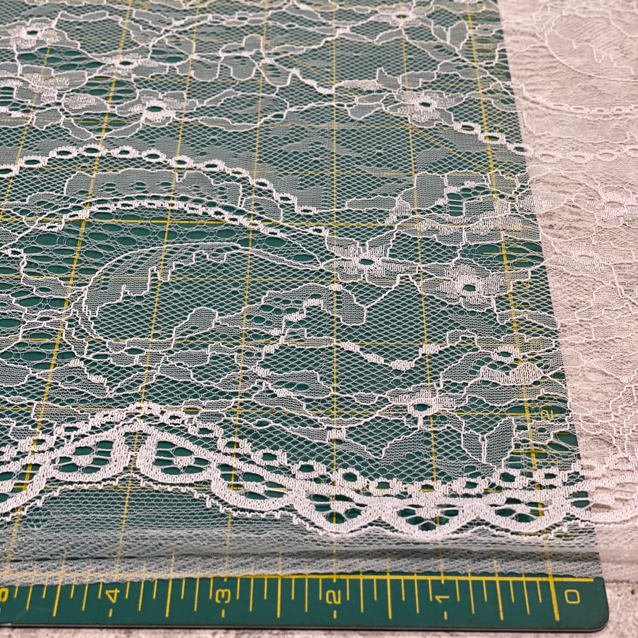 Bridal Lace Paisley Chantilly - Sold by the half yard