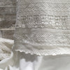 Bridal Lace Striped Splendid - Sold by the half yard