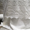 Bridal Lace All the Scallops - Sold by the half yard