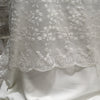 Bridal Lace Daisy Embroidery - Sold by the half yard