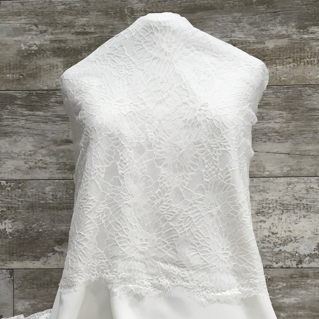 Bridal Lace Monique - Sold by the half yard