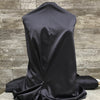 Miyuki Satin /  Charcoal 13 | Sold by the half yard