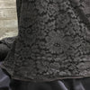 Valentino Lace /  Charcoal 13 | Sold by the half yard