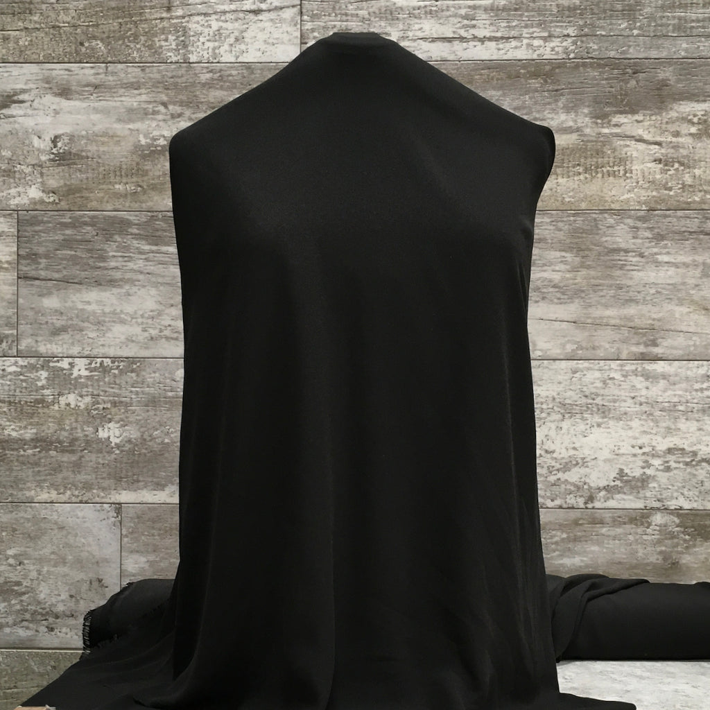 Moda Crepe - Black 02 | Sold by the half yard