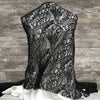 Paisley Swirls Lace / Black - Sold by the half yard