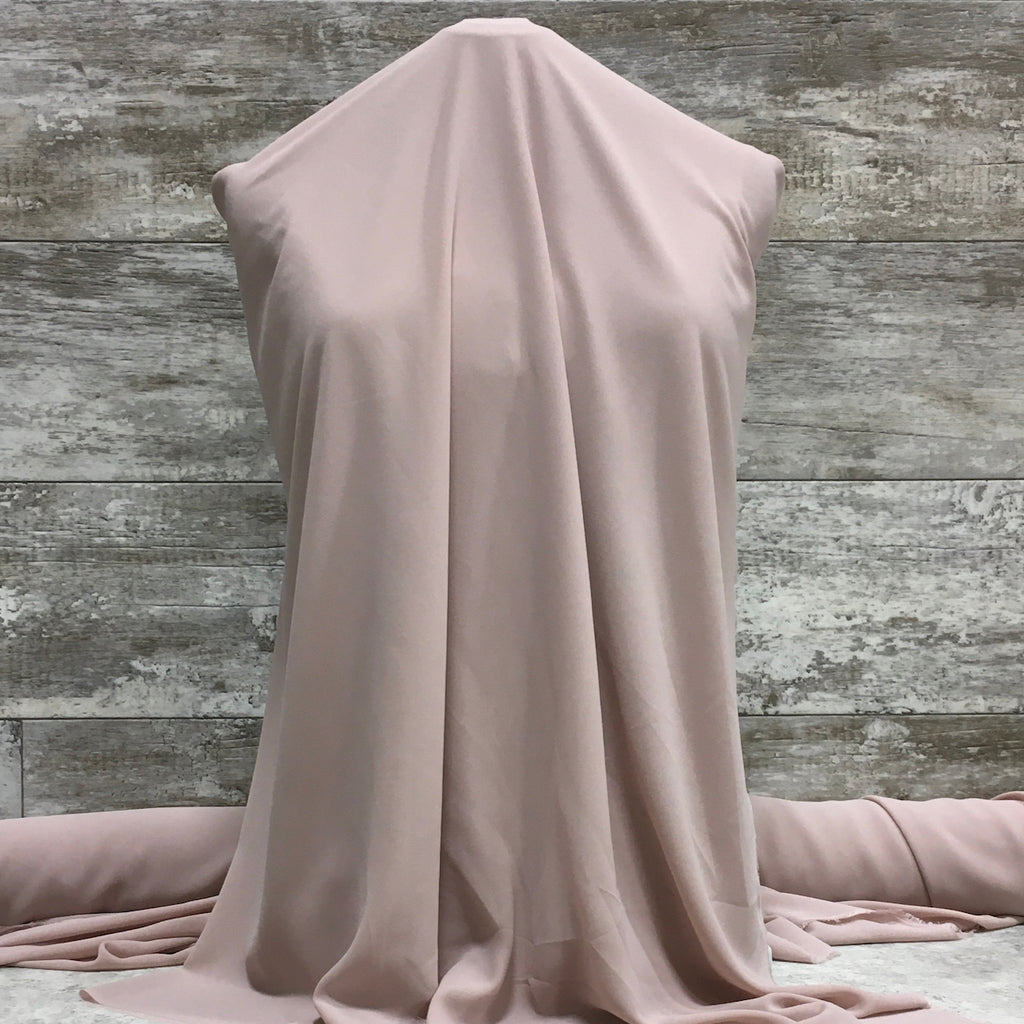 Zoey Chiffon / Blush 36 | Sold by the half yard
