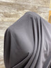 Techno Crepe / Charcoal | Sold by the half yard