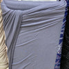 Bamboo Periwinkle Grey Solid l Sold by the half yard