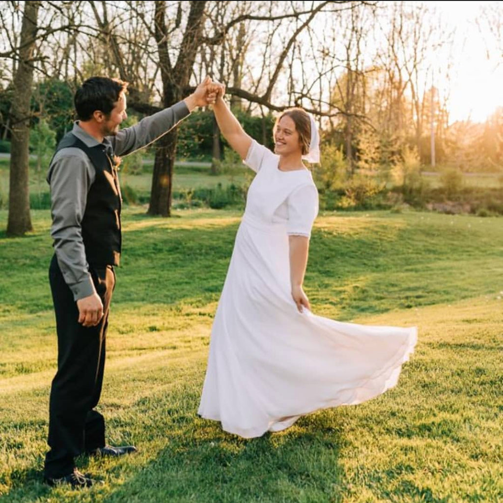 Vanessa Chiffon -03 Ivory | Sold by the half yard