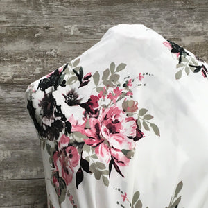 ITY Spring Floral on White | Sold by the half yard